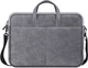 Сумка для ноутбука 15.6'' Defender Solid PU шкіра, кишеня, сіра - изображение 1