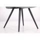 Стул с подлокотниками Art Metal Furniture Florida черный/меланж грей/нубук грей (545792) - изображение 2