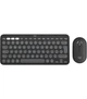 Комплект (клавіатура, миша) бездротовий Logitech Pebble 2 Combo for Mac Graphite (920-012244) - изображение 1