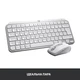 Клавиатура Logitech MX Keys Mini Minimalist US Pale Grey (920-010499) - изображение 3