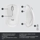 Комплект (клавиатура + мышь) Logitech MK295 Silent Off-White UA (920-009824) - изображение 7