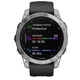 Смарт-часы Garmin Fenix 7 Silver with Graphite Band (010-02540-00/01) - изображение 2