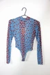 Боді Missguided CL115613 34 синій квіти - изображение 1