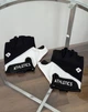 Женские спортивные перчатки SportPro для фитнеса с антискользящими накладками Безпалые Тренировочные S Черно-белые (6601S) - изображение 1