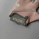 Женские спортивные перчатки SportPro для фитнеса с антискользящими накладками Безпалые Тренировочные M Серо-розовые (6600M) - изображение 12