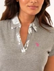 Платье-поло U.S. Polo Assn. (786660560749) SPLIT NECK FLORAL XS серое - изображение 2
