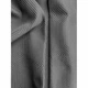 Штора Bella 150×250 см жаккардовая серая на тесьме с геометрическим рельефным узором для спальни и гостиной - изображение 7