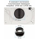 Вытяжка встраиваемая Eleyus UNIA 1200 LED 52 WH - изображение 10