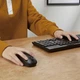 Комплект клавиатура и мышь Amazon Basics MD023, стандартный размер, беспроводной, USB-приемник 2,4 ГГц, QWERTY, Черный - изображение 8