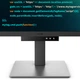 Монітор BenQ TFT 24.1 (9H.LLXLA.TBE) Темно-сірий - изображение 8