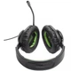 Наушники с микрофоном JBL Quantum 100X Black (JBLQ100XBLKGRN) - изображение 5
