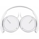 Наушники без микрофона Sony MDR-ZX110 White - изображение 2