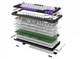 Клавіатура Hator Hellyberry hk75 White/Violet - зображення 5