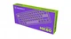 Клавіатура Hator Hellyberry hk60 White/Violet - зображення 7