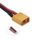 Конектор кабель силовий з роз'ємом XT60 Male папа 14AWG 60А 10 см - зображення 1