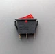 Сетевой выключатель двухпозиционный KCD3 3pin 16А 250V Красный 30х13мм - изображение 3