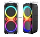 Безпровідна караоке-колонка SPS ZQS10213 з RGB підсвіткою 60 Вт 6000 мАг - зображення 1