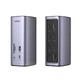 Док-станция USB-C Ugreen Revodok Pro 312 CM555 12 в 1 HDMI 8K DisplayPort PD 100W RJ45 Серебристая (90325) - изображение 1
