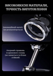 Магнитный держатель для телефона с поддержкой MagSafe на вакуумной присоске Deyric T9205 - изображение 6