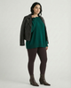 Женские трикотажные повседневные лосины Akta Casual Queen Plus Size (3XL – 5XL), коричневые, размер 3XL ( 1070_3XL ) - изображение 3