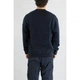 Stone Island Sweatshirt Brushed Organic Cotton Fleece Regular XL "Navy" (K2S156100028-S0A20 V0020) - зображення 3