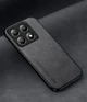 Кожаный чехол XnE Xiaomi 14T с металлической вставкой Black (41231-2B) - изображение 1