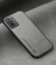 Шкіряний чохол XnE Xiaomi Redmi Note 10S з металевою вставкою Grey (34272-33) - зображення 1