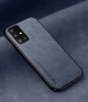 Кожаный чехол XnE Samsung Galaxy A71 A715 с металлической вставкой Blue (34289-28) - изображение 1