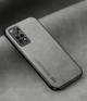 Кожаный чехол XnE Xiaomi Redmi Note 12 Pro 4G с металлической вставкой Grey (34278-33) - изображение 1