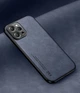 Кожаный чехол XnE Xiaomi Redmi 12 с металлической вставкой Blue (34283-28) - изображение 1