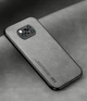 Шкіряний чохол XnE Xiaomi Poco X3 Pro з металевою вставкою Grey (34267-33) - зображення 1