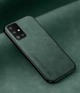 Кожаный чехол XnE Samsung Galaxy A51 A515 с металлической вставкой Green (34288-08) - изображение 1