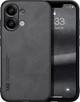 Кожаный чехол XnE Xiaomi Redmi Note 13 с металлической вставкой Black (39653-2B) - изображение 1
