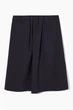 Сукня бандо COS pleated bandeau mini dress 1214073001 XS Чорний - изображение 5