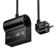 Зарядное - адаптер - удлинитель сетевой HOCO AC34 Win 2 position (PD70W 3C + 1A) desktop socket кабель 150 см черный - изображение 1