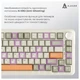 Клавиатура Ajazz AK820 Max Flying Fish Switch Retro Colour (AK820MAX-FF-R) - изображение 4