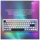 Клавиатура Ajazz AK680 Max (8+8K) Magnetic Switch White (AK680-M-BWD-A) - изображение 5