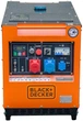 Генератор дизельний Black+Decker BXGND7900E 7.9 KVA (100766820) - зображення 2