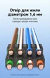 Конектор Vention Cat.6A FTP RJ45 10 Гбіт/с самозатискний металевий Сірий (IDIH0) - зображення 8