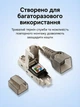 Конектор Vention Cat.6A FTP RJ45 10 Гбіт/с самозатискний металевий Сірий (IDIH0) - зображення 11
