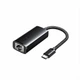 Сетевой адаптер Ugreen CM650 USB Type-C - RJ45 Gigabit Ethernet 1000 Мбит/с 15 см для Nintendo Switch Черный (15637) - изображение 1