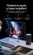 Игровой коврик для мыши Vention 320х280х4 мм прошитые края Черный (KDYB0) - изображение 3