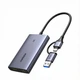 Карта видеозахвата Ugreen CM726 HDMI - USB-A/Type-C 4K 30Hz Loop, 2K 30Hz / 1080P 60Hz Темно-серый (25773) - изображение 1