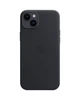 Чехол для iPhone 15 Leather Case с MagSafe Black - зображення 2