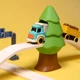 Игровой набор OTAMANKO Rail Land Школьный автобус 4 игровые секции со звуком (5320290) - изображение 7