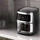 Аэрофритюрница 7л 3500W 220-240v 50Hz ZP-111 от 80°C до 200°C, сенсорная, с 8 программами, таймером и LCD дисплеем - изображение 5