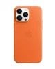 Чохол для iPhone 15 Pro Max Leather Case з MagSafe Orange - изображение 2