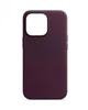 Чохол для iPhone 15 Pro Max Leather Case з MagSafe Dark Cherry - изображение 1