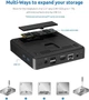 Мини ПК Bmax B1 Pro / Intel Celeron N4000 / RAM 8GB / eMMC 128GB / HDMI / LAN / Wi-Fi 5 / Bluetooth 4.2 / Windows 11 / Черный Б/В - изображение 3