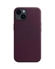 Чехол для iPhone 14 Leather Case с MagSafe Dark Cherry - зображення 2